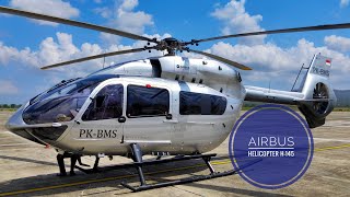 Jalan Jalan Mengelilingi Helikopter Canggih Airbus H145 dengan Mercedes Benz Livery Style  PKBMS [upl. by Kato]