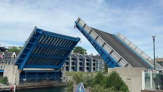 charlevoix drawbridge [upl. by Ecaidnac]