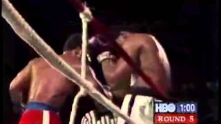 ali vs foreman 5 round [upl. by Hickie]