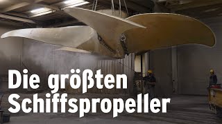 Die größten Schiffspropeller von MMG aus Waren an der Müritz [upl. by Veronica]