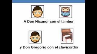 Cancion con pictogramas  DON NICANOR [upl. by Ruyle100]