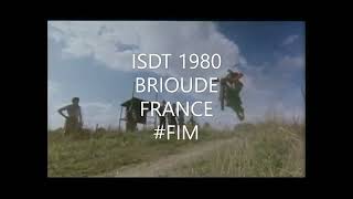 isdt 1980 Brioude france [upl. by Handler18]