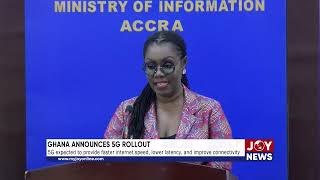 5G expected to provide faster internet speed lower latency and improved connectivity JoyNews [upl. by Tally140]