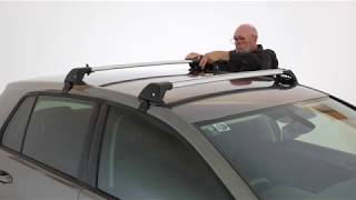 Yakima Clamp Mount Roof Rack Installation Video [upl. by Solracsiul]