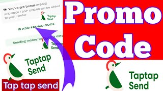 tap tap promo code  taptap send Promo code 2024  how to use taptap send money transfer code [upl. by Ettenil]