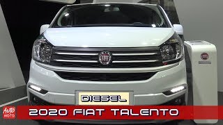 2020 Fiat Talento Diesel  Exterior Walkaround  2019 Automobile Barcelona [upl. by Albric620]