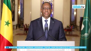 Urgent  Macky Sall reporte lélection présidentielle du 25 février 2024 [upl. by Enneicul13]