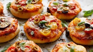 Mini Pizza Pizza recipe easy and quick recipes by Zee Shah vlogs [upl. by Kcirded]