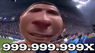 Christiano Ronaldo Siuuuu 999x speed meme [upl. by Alohs]