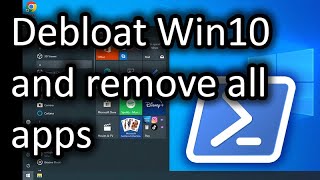 How to FULLY Debloat Windows 1011 For Gaming amp Maximum Performance ✅ Remove Windows Bloatware 2021 [upl. by Ailerua944]