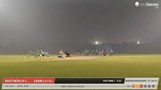 Live Cricket Match  Bhuiya Chowk 11 vs Brothers XI Cricket Club  09Nov24 0439 PM 20 overs  Pun [upl. by Goodspeed]