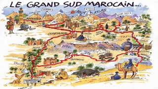 Maroc  Morocco  circuit Grand Sud [upl. by Nilrak]