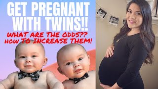 HOW TO GET PREGNANT WITH TWINS amp CHANCES OF HAVING TWINS NATURALLY [upl. by Hedgcock]