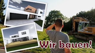 Hausbau Blog  Wir bauen unser Haus  01 Grundstückssuche Grundstück kaufen [upl. by Amiarom]