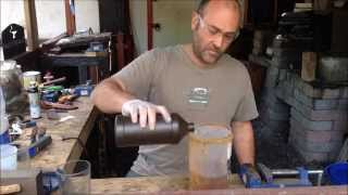 Making Ferric Chloride FeCl3 for Blade Etching [upl. by Olsewski]