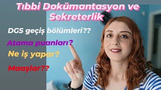 TIBBİ DOKÜMASYON VE SEKRETERLİK  Tıbbi sekreterlik atama yks tds [upl. by Harness]