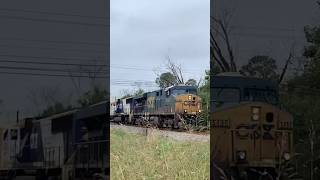 CSX I14107 with CSX 5496 with an awesome NF K5HLA 2PC with OLS trailing heritageunit csx shorts [upl. by Nryhtak]