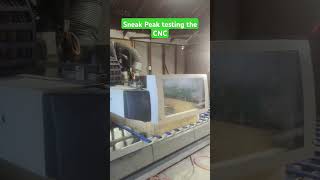 Sneak peak behind the scenes testing of the custom CNC [upl. by Anitsihc397]