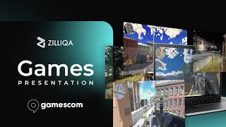 Zilliqa Gaming  Gamescom Games Presentation [upl. by Hannibal928]