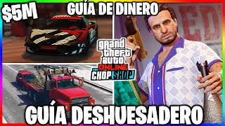 GUÍA del DESHUESADERO ¿Cómo HACER DINERO TRUCOS amp TIPS para HACER MILLONES  Chop Shop GTA Online [upl. by Ratep]