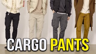 My 7 Favorite Cargo Pants amp How to Style Them  Men’s Outfit Inspiration [upl. by Bartley]