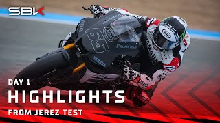 HIGHLIGHTS Historic debuts and epic comebacks on a rainy Day 1 of Test at Jerez ☔️ [upl. by Varin75]