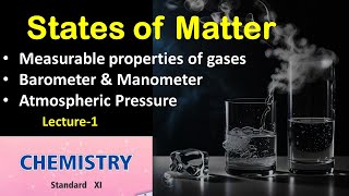 States of matter  Lec1  Class 11  HSC  NEET  JEE  Chemistry [upl. by Miki748]