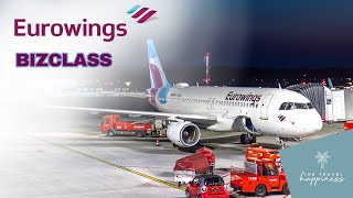 Die Eurowings BIZclass  Was du in der Business Class von Eurowings erwarten kannst [upl. by Clougher]