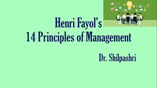 Henri Fayols 14 principles of management Simple and easy ways to remember [upl. by Nyltiak402]