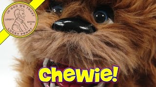 Roar amp Rage Chewbacca Plush Toy Star Wars quotThe Force Awakensquot [upl. by Alhak]