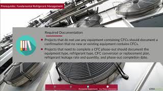 LEED Prerequisite Fundamental Refrigerant Management  LEED AP BDC V4 Exam Prep [upl. by Eirak]