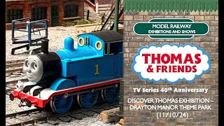 Thomas amp Friends  Discover Thomas Exhibition TV Series 40th Anniversary Week Drayton Manor 1110 [upl. by Yelahc126]