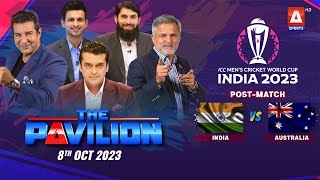 The Pavilion  Expert Analysis PostMatch INDIA vs AUSTRALIA  8 October 2023  A Sports [upl. by Gwenora482]