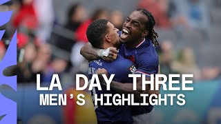 France claim first title in NINETEEN years  Los Angeles HSBC SVNS Day Three Mens Highlights [upl. by Eilahs609]