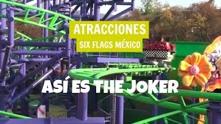 Six Flags México  The Joker  1080p [upl. by Lashonda]