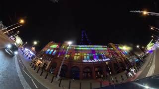 Blackpool driving through the illuminations [upl. by Eseilenna]