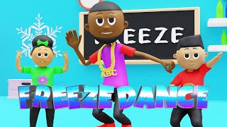 🧊The Freeze Dance 🥶❄ Brain Break Songs amp Games whatsthatrhyme [upl. by Cortie357]