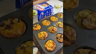 Cremora Crustless Quiche Cups breakfastideas youtubemadeforyou shorts [upl. by Nessy]