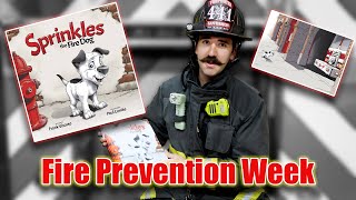 Firefighter Ruggles reads Sprinkles The Fire Dog [upl. by Asehr]