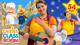 Twinkle Twinkle Little Star  More  Educational Songs for Kids  Caities Classroom [upl. by Minni618]