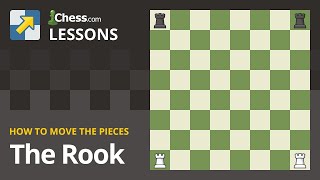 The Rook  How to Move the Chess Pieces shorts [upl. by Aloise928]