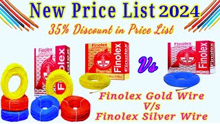 Finolex wire new price  May Month  finolex Gold Vs Silver  Update price [upl. by Nav716]