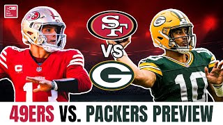 49ers host the Green Bay Packers  week 12 preview [upl. by Atinat]