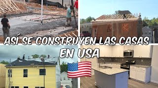 COMO SE CONSTRUYE UNA CASA EN ESTADOS UNIDOS 🇺🇸🏡 ASÍ SE INICIA UNA CONSTRUCCIÓN EN USA [upl. by Jc411]