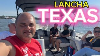 PASSEIO DE LANCHA Houston TX ESTADOS UNIDOS VAN MOTORHOME [upl. by Ainwat]