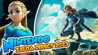 Reacciono a Zelda Tears Of The Kingdom  Zelda Direct Marzo 2023  DSimphony [upl. by Pouncey]