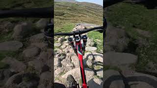 Scotland places almost unreal Worls Cup DH Nevis Range mountain resort Fort William mtb trail tracks [upl. by Ddart482]