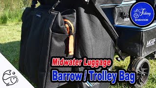 MIDWATER Luggage  Midwater Barrow or Trolley Bag  Match Fishing  ASFishingTV [upl. by Kelton]