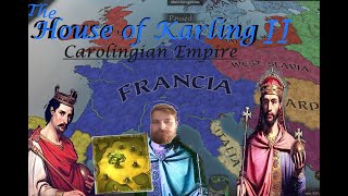 Restore Carolingian Borders  Crusader Kings III [upl. by Anelec]