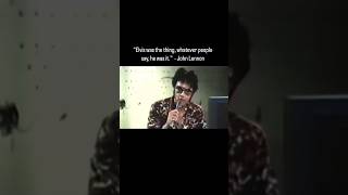 John Lennon On Elvis elvis [upl. by Enelam623]